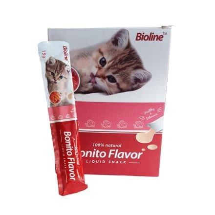 Bioline Snack En Pasta Bonito Flavor 15Gr