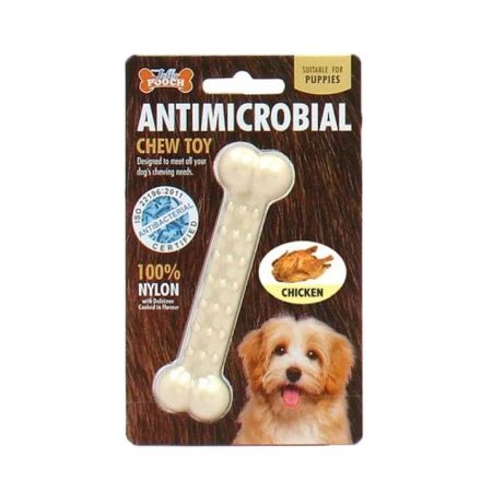 Hueso Antimicrobial De Nylon Sabor Pollo