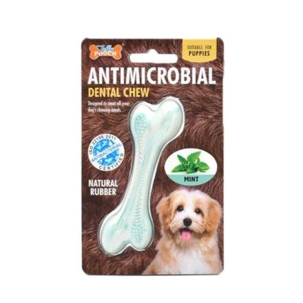 Antimicrobial De Caucho Sabor Menta