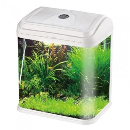 Acuario Sunsun 7 Litros con Filtrado Superior Y Luz Led