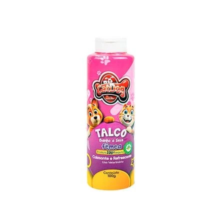 CatDog Talco Vegano Baño Seco Femenino