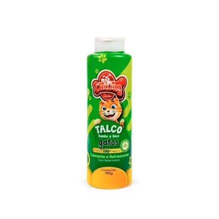 CatDog Talco Vegano Baño Seco Gatos