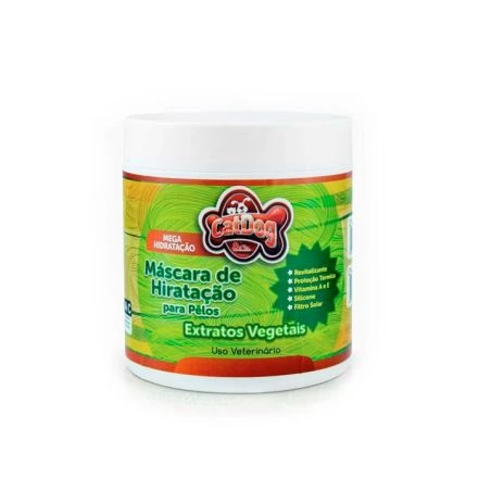 CatDog Mega Mascarilla Hidratante para el Pelo con extracto vegetales