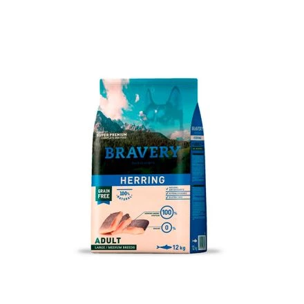 BRAVERY HERRING ADULT LARGE/MEDIUM BREEDS