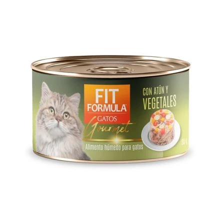 Fit Formula Gourmet gatos Sabor Atún y Vegetales