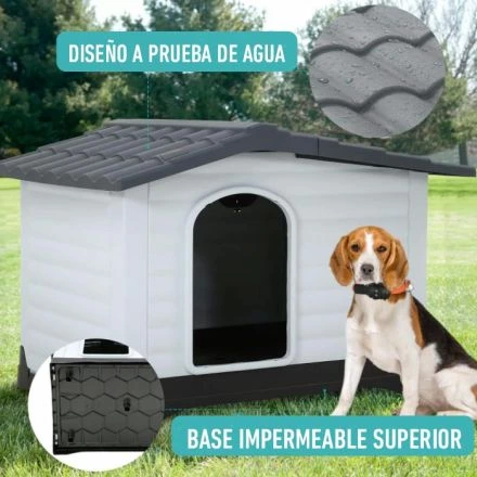 Casa de Plastico resistente para perros