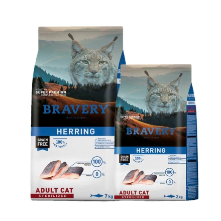 Bravery Herring Adult Cat Sterilized