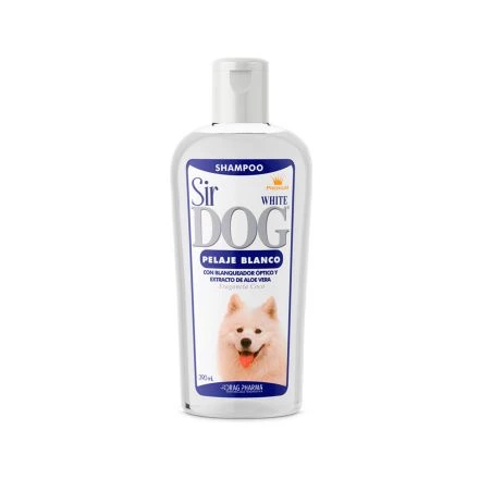 SHAMPOO SIR DOG DOG WHITE PELAJE BLANCO